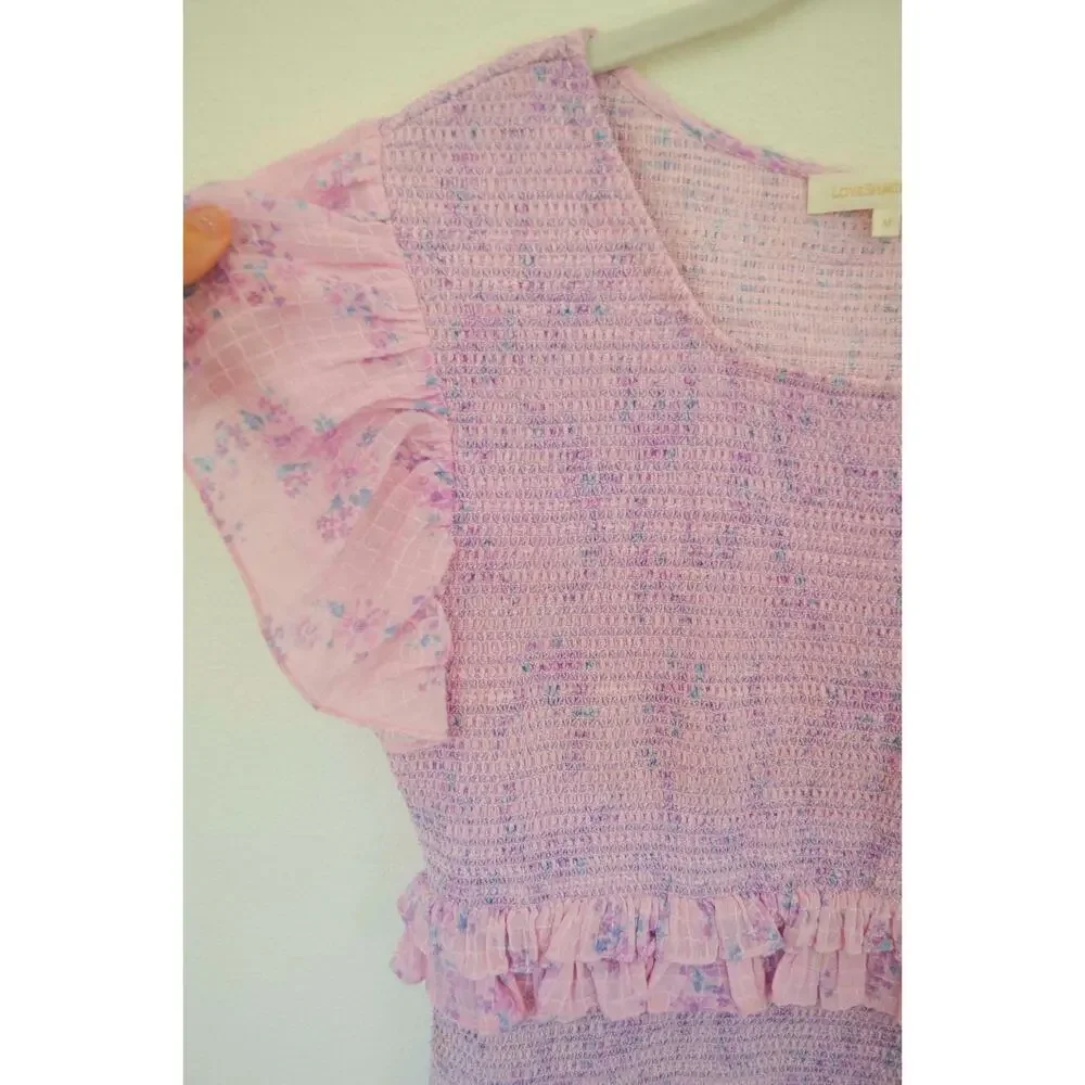 LoveShackFancy Aveline Dress Size Medium - Picture 3 of 12